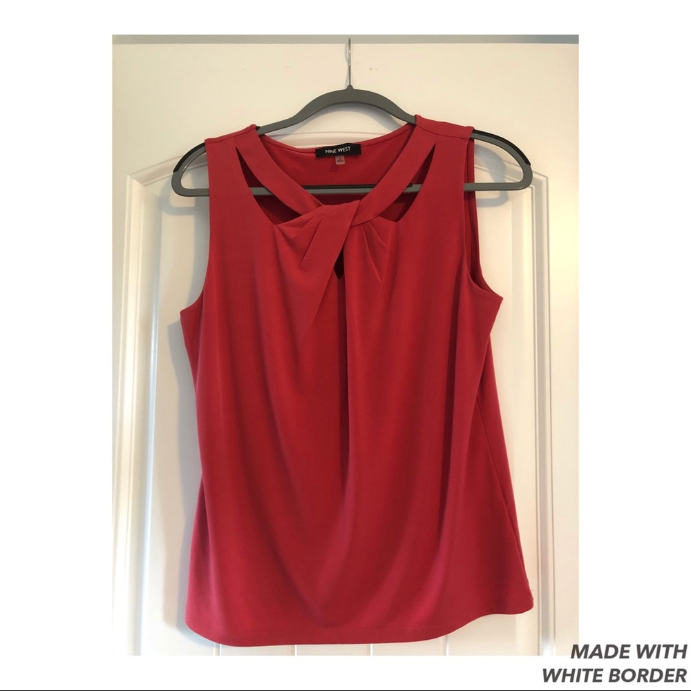 Nine West Cutout Top